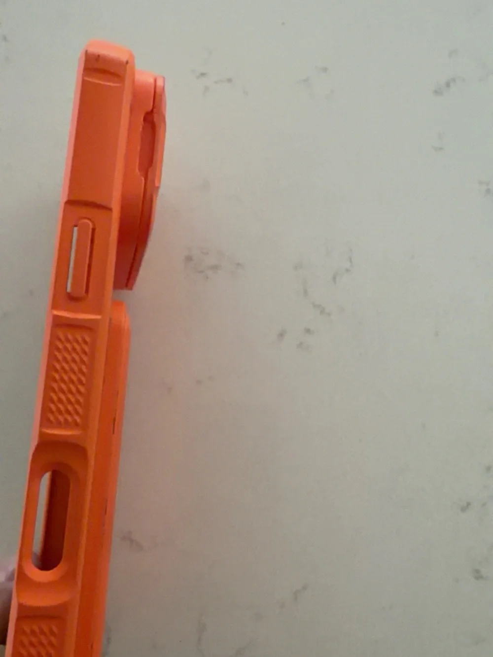 Orange and Black Protective Phone Case